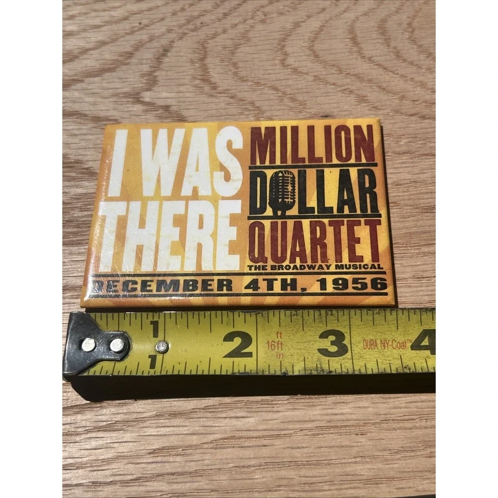 MILLION‎ DOLLAR QUARTET Broadway Musical MAGNET Official 2010 Merch